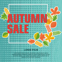 autumn sale banner