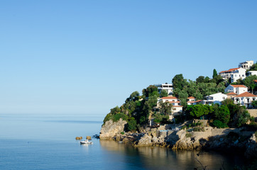 Fototapeta na wymiar Ulcinj seascape view, Montenegro