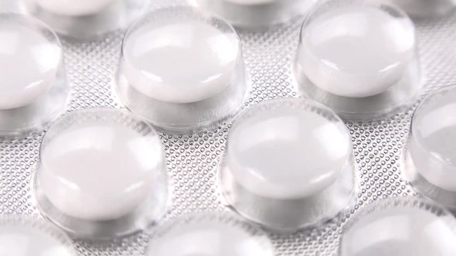 Medication as not loopable roating 4K UHD footage