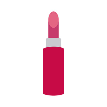 open lipstick makeup icon image vector illustration design 