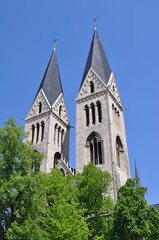 Fototapeta na wymiar Dom St. Stephanus und St. Sixtus in Halberstadt