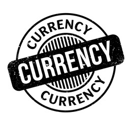 Currency rubber stamp. Grunge design with dust scratches. Effects can be easily removed for a clean, crisp look. Color is easily changed.