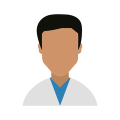 doctor or physician avatar  icon image vector illustration design 