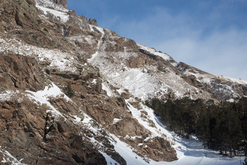 Fototapeta na wymiar Winter Mountain