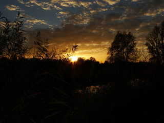 Sonnenuntergang, Abendstimmung