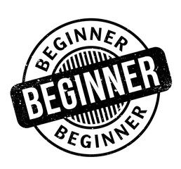 Beginner rubber stamp. Grunge design with dust scratches. Effects can be easily removed for a clean, crisp look. Color is easily changed.