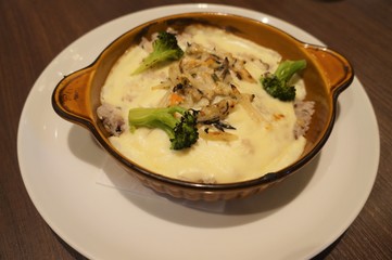 クリームリゾット