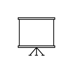 presentation slide board icon