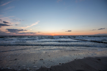 Sonnenuntergang an der Ostsee