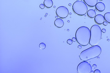 oil and water mixed together