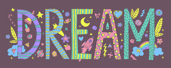 doodle Dream lettering