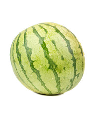 Ripe watermelon isolated