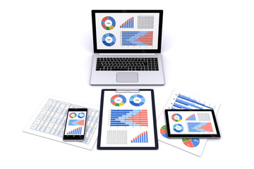 情報機器とビジネス資料