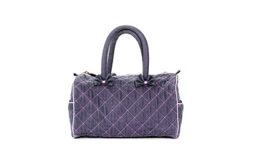 Fashion bag for women isolated on white background.