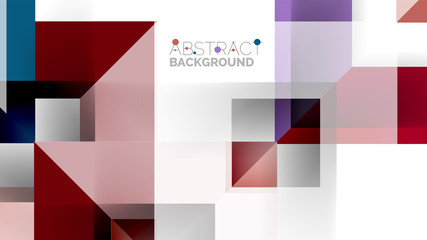 Obraz premium Business presentation geometric template