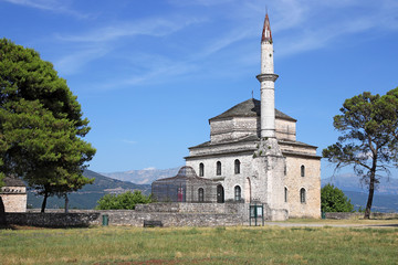 Fototapeta na wymiar Ali Pasha mosque Ioannina Greece