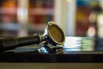 Coffee grinder coffee shop