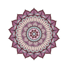 Flower Mandalas. Vintage decorative elements. Oriental pattern, vector illustration. Islam, Arabic, Indian, turkish, pakistan, chinese, ottoman motifs