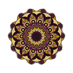 Flower Mandalas. Vintage decorative elements. Oriental pattern, vector illustration. Islam, Arabic, Indian, turkish, pakistan, chinese, ottoman motifs