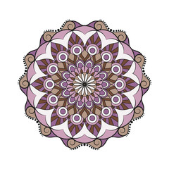 Flower Mandalas. Vintage decorative elements. Oriental pattern, vector illustration. Islam, Arabic, Indian, turkish, pakistan, chinese, ottoman motifs