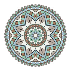Flower Mandalas. Vintage decorative elements. Oriental pattern, vector illustration. Islam, Arabic, Indian, turkish, pakistan, chinese, ottoman motifs
