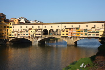 Fototapeta na wymiar Ponte Vecchio Firenze