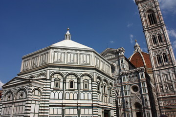 Fototapeta na wymiar Cattedrale di Santa Maria del Fiore Firenze