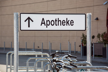 Obraz premium Schild 171 - Apotheke