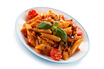 Pasta with tomato sauce