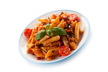 Pasta with tomato sauce