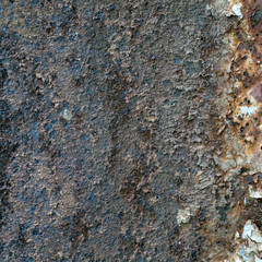 Dark worn rusty metal texture background