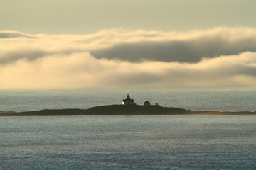 Obraz premium Egg Rock Lighthouse