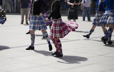 Highland dancing