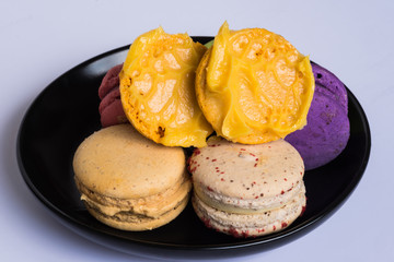 Macarons, French Cakes or pastries