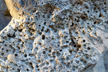 Rock texture and surface background closeup
