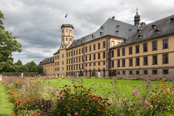 Castle of Fulda in the summer