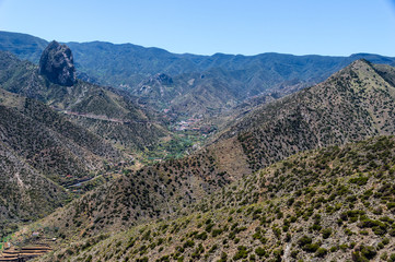 La Gomera Vallehermoso mit Roque El Cano