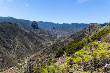 La Gomera Vallehermoso mit Roque El Cano