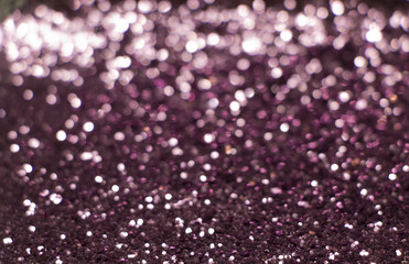 Purple bokeh texture.Glitter dimond background.Christmas or New Year background