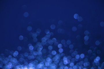 Blue  bokeh texture.Glitter dimond background.Christmas or New Year background