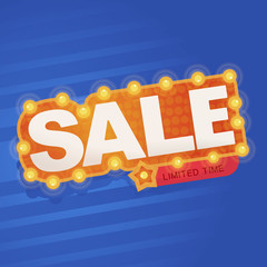 Icon Sale and special offer. special offer banner, Vector illustration.