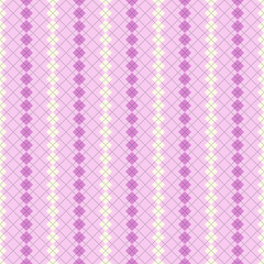 Seamless illustrated argyle pattern