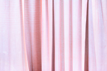 Pink curtain background,curtain texture.