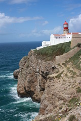 Fototapeta na wymiar Cabo de S. Vicente, Portugal