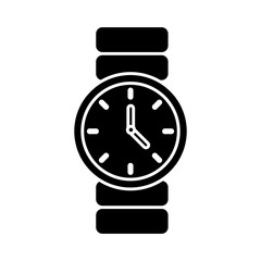 watch icon over white background vector illustration