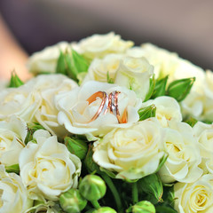 Beautiful wedding bouquet