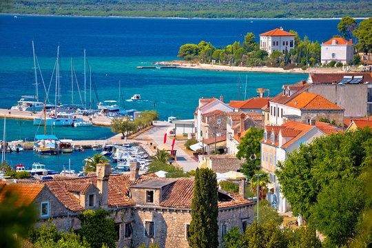 Island Of Zlarin Waterfront View