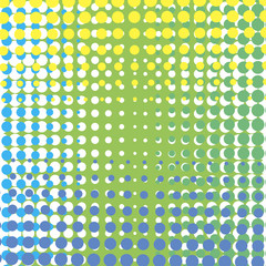 Colored Halftone Background