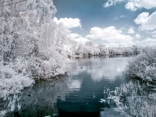 Lake White. Infrared photography