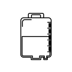 blood bag icon over white background vector illustration